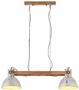VidaXL Industrialna lampa wisząca, 25 W, srebrna, 109 cm, E27 320525  VidaXL - Lampy pozostałe - miniaturka - grafika 3