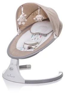 4Baby Huśtawka Rock n Relax Beige SAT3630 - Leżaczki i huśtawki - miniaturka - grafika 2
