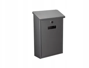 Skrzynka Pocztowa Na Listy Rio Srebrna Stylowa - Skrzynki na listy - miniaturka - grafika 3