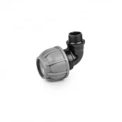 Akcesoria hydrauliczne - BRADAS Kolanko do rur PE 32mm 90° z gwintem zewnętrznym 1" PN10 6783 DSRA10K32M1 - miniaturka - grafika 1