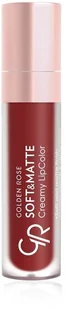 Golden Rose Soft &amp; Matte Creamy Lip Color - Matowa pomadka do ust w płynie - 114 GOLDWPL-WPL-13 - Szminki - miniaturka - grafika 2