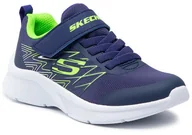 Buty dla dziewczynek - Skechers Sneakersy Texlor 403770L/NVLM Granatowy - miniaturka - grafika 1