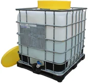 Pojemniki przemysłowe - ROMOLD Lejek Z Pokrywą Do Zbiornika Ibc - miniaturka - grafika 1