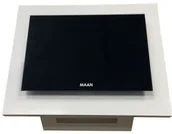 Okapy kuchenne - Maan Vertical 2 50 Biało-czarny - miniaturka - grafika 1