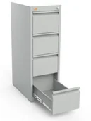 Szafy biurowe - Kart-Map KOP/4-1 szafa kartotekowa B5 4 szuflady 1-rzędowe KOP/4-1 - miniaturka - grafika 1