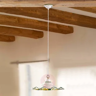 Lampa wisząca GIRASOLA w stylu dworkowym 41cm - Lampy sufitowe - miniaturka - grafika 2