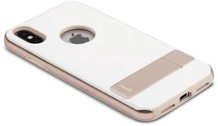 Moshi Kameleon - Etui hardshell z podstawką iPhone X (Coastal Gray) 99MO101032 - Etui i futerały do telefonów - miniaturka - grafika 6