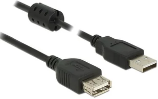 Delock tarcze dystansowe ngerungskabel USB 2.0 typu A Male > USB 2.0 typu A Female 2,0 m Czarny 84885 - Kable USB - miniaturka - grafika 2