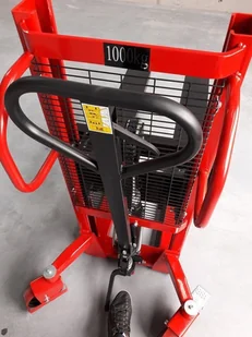 000 Wózek paletowy masztowy z szybką pompą niski udźwig 1 kg wysokość podnoszenia 0,8m długość wideł 1150 mm 00077147 - Podnośniki - miniaturka - grafika 6