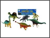 Figurki dla dzieci - Hipo Dinozaury 6 sztuk 15-17cm 2092A - miniaturka - grafika 1