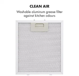 Klarstein Tron Ambience 38 Inox (CGCH2-TronAm-SS) - Okapy kuchenne - miniaturka - grafika 5