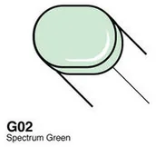 Kredki, ołówki, pastele i pisaki - Copic COPIC Sketch Marker G02 Spectrum Green 21075142 - miniaturka - grafika 1
