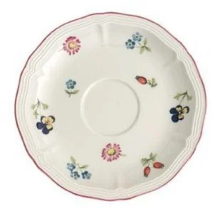 Villeroy Boch - Petite Fleur Spodek do filiżanki do herbaty średnica: 15 cm (10-2395-1280) - Talerze - miniaturka - grafika 2