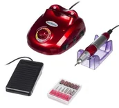 Frezarki do paznokci - Beauty System Frezarka do manicure SPRINT 45 czerwona 1145 - miniaturka - grafika 1