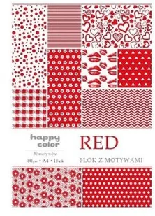 Blok A4/10 z motywami Red HAPPY COLOR - Powieści i opowiadania - miniaturka - grafika 4
