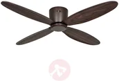 Wentylatory sufitowe - Casa Fan Eco Plano II 112 brąz orzech - miniaturka - grafika 1