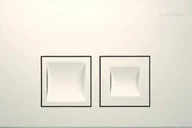 Przyciski spłukujące - Geberit 115.135.11.5 Przycisk uruchamiający Delta35 przedni biały-alpin - miniaturka - grafika 1