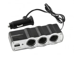 Esperanza Uniwersalny Rozdzielacz Samochodowy Wave EZ124 - Ładowarki samochodowe - miniaturka - grafika 6