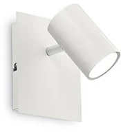 Lampy ścienne - Ideal Lux Kinkiet SPOT AP1 BIANCO 156729 - miniaturka - grafika 1