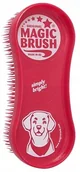 Szczotki i furminatory - Szczotka dla psa Kerbl MagicBrush dzika róża - miniaturka - grafika 1