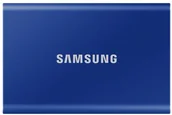 Dyski SSD - Samsung Dysk Samsung SSD T7 Portable 2TB MU-PC2T0H/WW niebieski MU-PC2T0H/WW - miniaturka - grafika 1