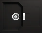 Zlewozmywaki - Schock Manhattan D-100XS Nero - miniaturka - grafika 1