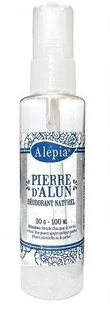 Naturalny dezodorant ałun w sprayu 100ml Alepia - Dezodoranty i antyperspiranty męskie - miniaturka - grafika 2