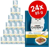 Mokra karma dla kotów - Purina Gourmet Megapakiet Perle w sosie, 48 x 85 g - Pakiet rybny w sosie - miniaturka - grafika 1