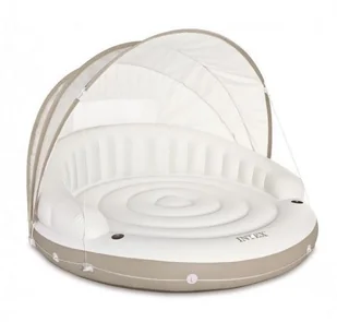 Intex Wyspamaterace z zadaszeniem (58292) - Materace dmuchane i koła do pływania - miniaturka - grafika 3