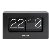 Zegary - Karlsson Zegar Boxed Flip czarny mat KA5620BK - miniaturka - grafika 1