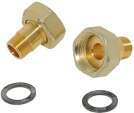 Akcesoria grzewcze - WILO Złączki śrubowe śrubowe z mosiądzu dla pomp R 1/2" / 15 i x G 1" 4092743 - miniaturka - grafika 1