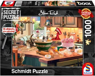 Schmidt Puzzle PQ 1000 Secret Puzzle Przy kuchennym stole - Puzzle - miniaturka - grafika 2