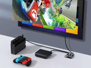 Baseus Dwukierunkowy rozdzielacz Baseus Splitter Full HDMI 4K 30Hz 2x1 1x2 CAHUB-BC0G - Adaptery i przejściówki - miniaturka - grafika 7