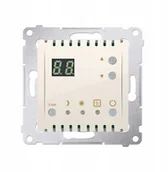 Regulatory i termostaty - Simon 54 Regulator temperatury zewnętrzny Krem - miniaturka - grafika 1
