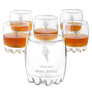 Murrano Szklanki grawerowane sylwana x6 lekarstwo dla babci 6xSZS-013 - Dzień Babci i Dzień Dziadka Murrano Szklanki grawerowane sylwana x6 lekarstwo dla babci 6xSZS-013 - Dzień Babci i Dzień Dziadka - miniaturka - grafika 1