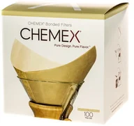 Akcesoria i części do ekspresów do kawy - Filtry papierowe kwadratowe - Chemex 6, 8, 10 filiżanek ZED7A-535D5 - miniaturka - grafika 1