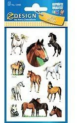 Avery Dennison  Naklejki na błyszczącym papierze Konie - Pozostałe akcesoria kuchenne - miniaturka - grafika 2