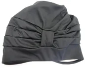 Pływanie - Fashy czepek do pływania, czarny, jeden rozmiar 3473 20 - miniaturka - grafika 1