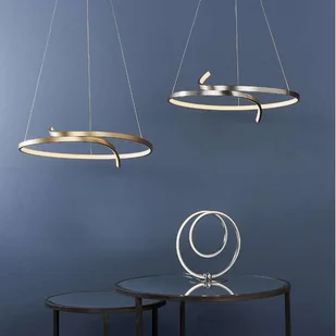 Endon LAMPA wisząca RAFE 81903 metalowa OPRAWA okrągła LED 32W 3000K zwis ring nikiel Endon - Lampy sufitowe Endon LAMPA wisząca RAFE 81903 metalowa OPRAWA okrągła LED 32W 3000K zwis ring nikiel Endon - Lampy sufitowe - miniaturka - grafika 5