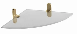 Półka narożna Nature Box złoty - Akcesoria łazienkowe - miniaturka - grafika 2