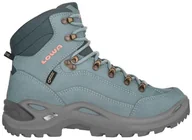 Buty trekkingowe damskie - Lowa Renegade GTX Buty Kobiety, niebieski EU 38 2021 Trapery turystyczne - miniaturka - grafika 1