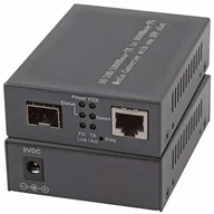 Ładowarki i akumulatory - EFB-Elektronik Media Converter 1 X 100/1000 m RJ45, 1 X Gigabit SFP Port - miniaturka - grafika 1