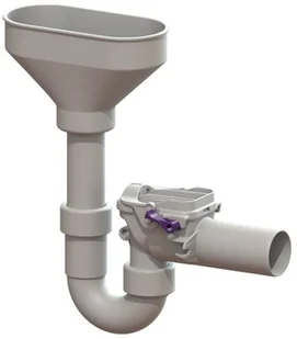 Zawór zwrotny Staufix Siphon DN50 do przelewu bezpieczeństwa - Akcesoria do pomp - miniaturka - grafika 3