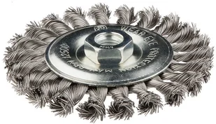 Graphite Szczotka druciana 57H598 tarczowa 125 mm x M14 Inox - Tarcze do pił - miniaturka - grafika 2