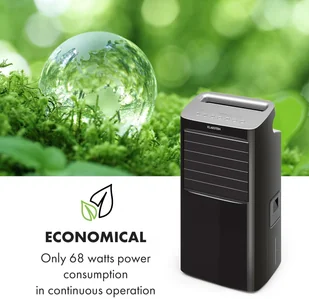 Klarstein Klarstein Coldplayer, chłodnica powietrza, 4 w 1, 68 W, 384 m/h, 4 prędkości nawiewu, czarna ACO6-Coldplayer B - Klimatory - miniaturka - grafika 6