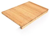 Deski do krojenia - Relaxdays Relaxdays Bambusowa deska do krojenia z antypoślizgową krawędzią i rowkiem soku 10014640 - miniaturka - grafika 1