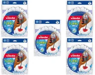 Miotły, szufle, mopy - Vileda 5xWKŁAD Mopa Easy Wring Clean Turbo Classic - miniaturka - grafika 1