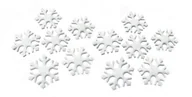 Pozostałe akcesoria świąteczne - Arpex Kreatywne śnieżynki do zdobienia 12 sztuk BN0842 BN0842 - miniaturka - grafika 1