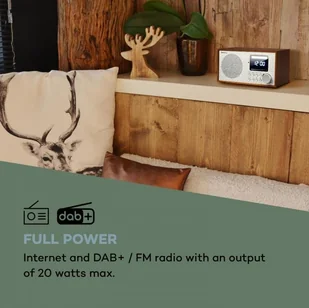 Auna Silver Star Mini Dąb - Radia - miniaturka - grafika 2