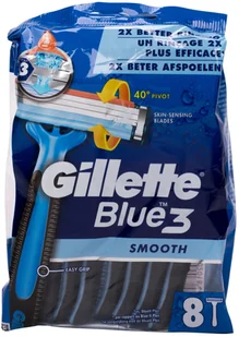 Gillette Blue3 Smooth 8 szt Maszynka do golenia - Maszynki do golenia i wkłady - miniaturka - grafika 2